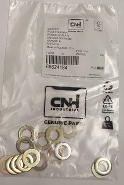 Плоская шайба 9mm IDx16mm ODx1.6mm Thk 86624184 CNH