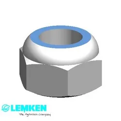 Шлицевая гайка 3030936 Lemken