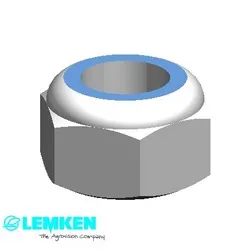 Шлицевая гайка 3030938 Lemken