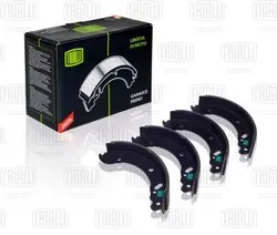 Колодка тормозная ГАЗ ГАЗель задняя (в комплекте 4 штуки) 3302-3502090 GF 238 TRIALLI