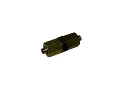 Фитинг трубок ПВХ д. 4  прямой (металл) (фиксация гайкой) KR-2791 