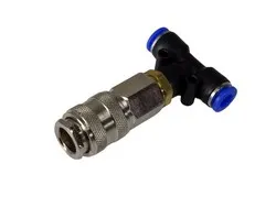 Фитинг (с быстросъемом) 6 мм. ESH+PUC6 (малый тройник) KR-3895 