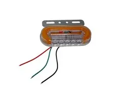 Фонарь габаритный КАМАЗ светодиодный желтый KR-4557 